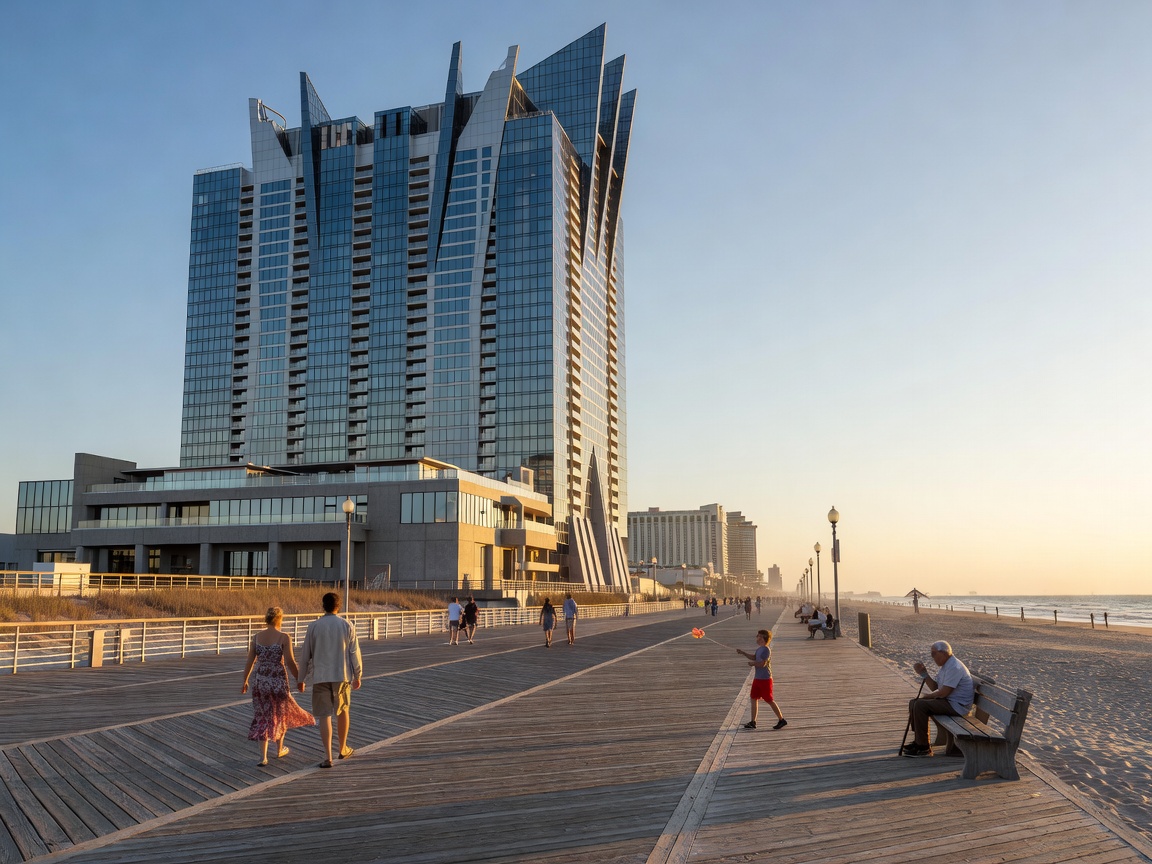 Hard Rock Hotel Atlantic City, Boardwalk